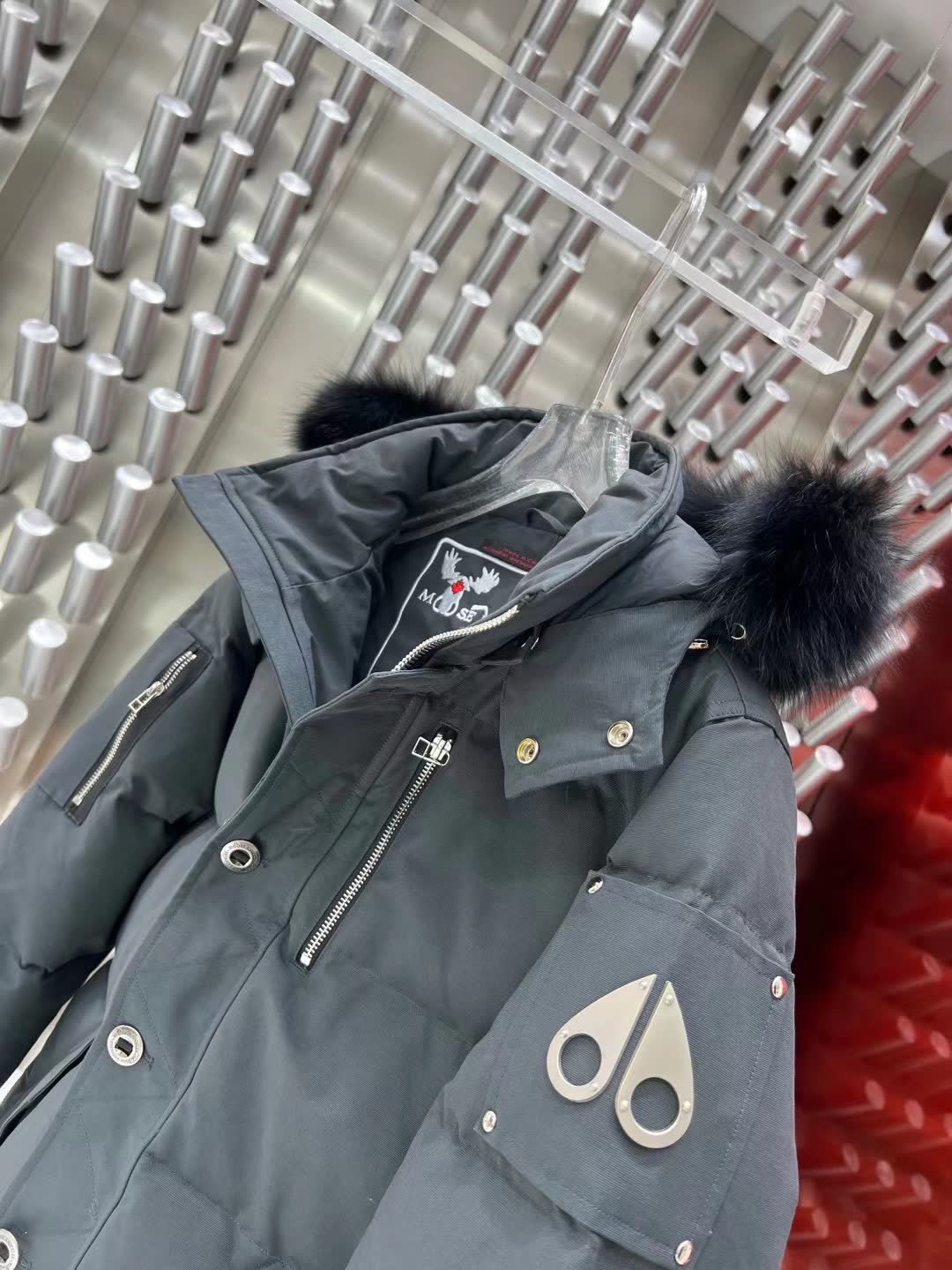 Moose Knuckles Hooded Down Jacket Moose Knuckles Hooded Down Jacket